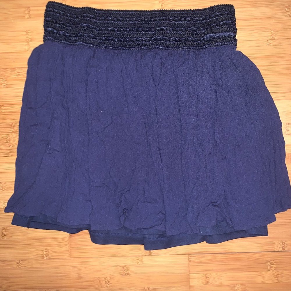 Navy blue skirt